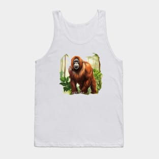 Orangutan Monkey Tank Top